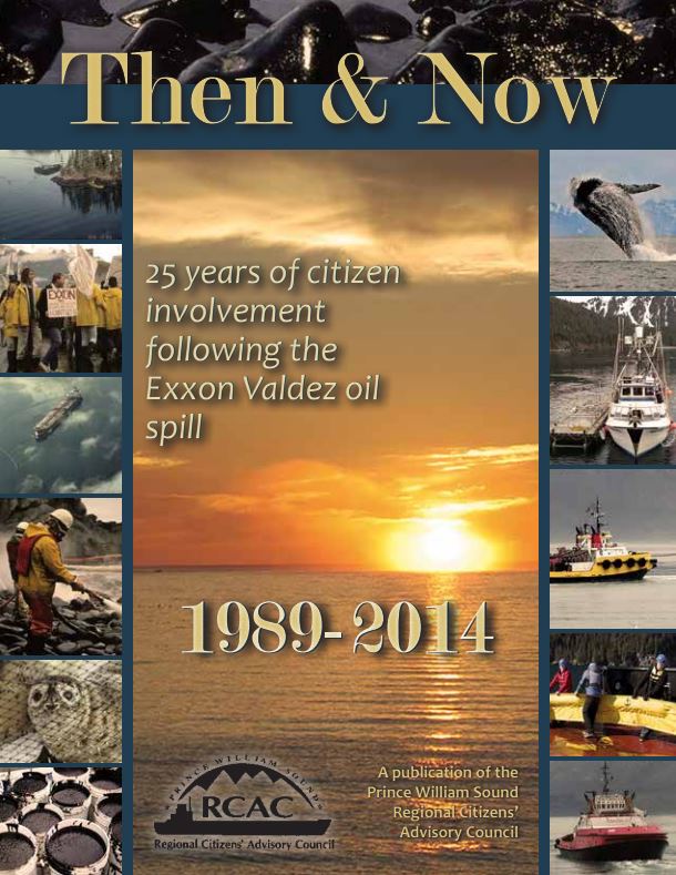Then and Now - 25 years of citizen involvement following the Exxon Valdez oil spill - cover