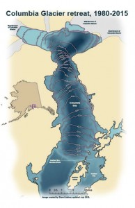 Columbia Glacier Retreat, 1980-2015