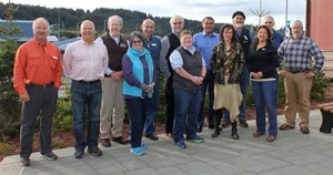 The council's directors in Kodiak at the September 2015 board meeting.