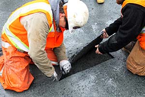 Photo of repairs by Nelli Vanderburg.