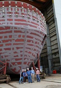 Council representatives visit Louisiana shipyards