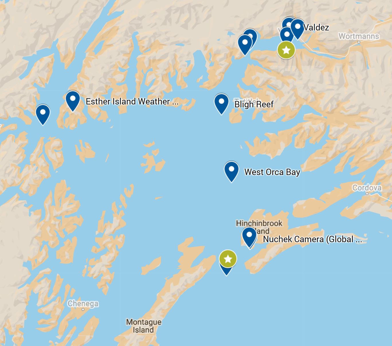 radiation island canoe